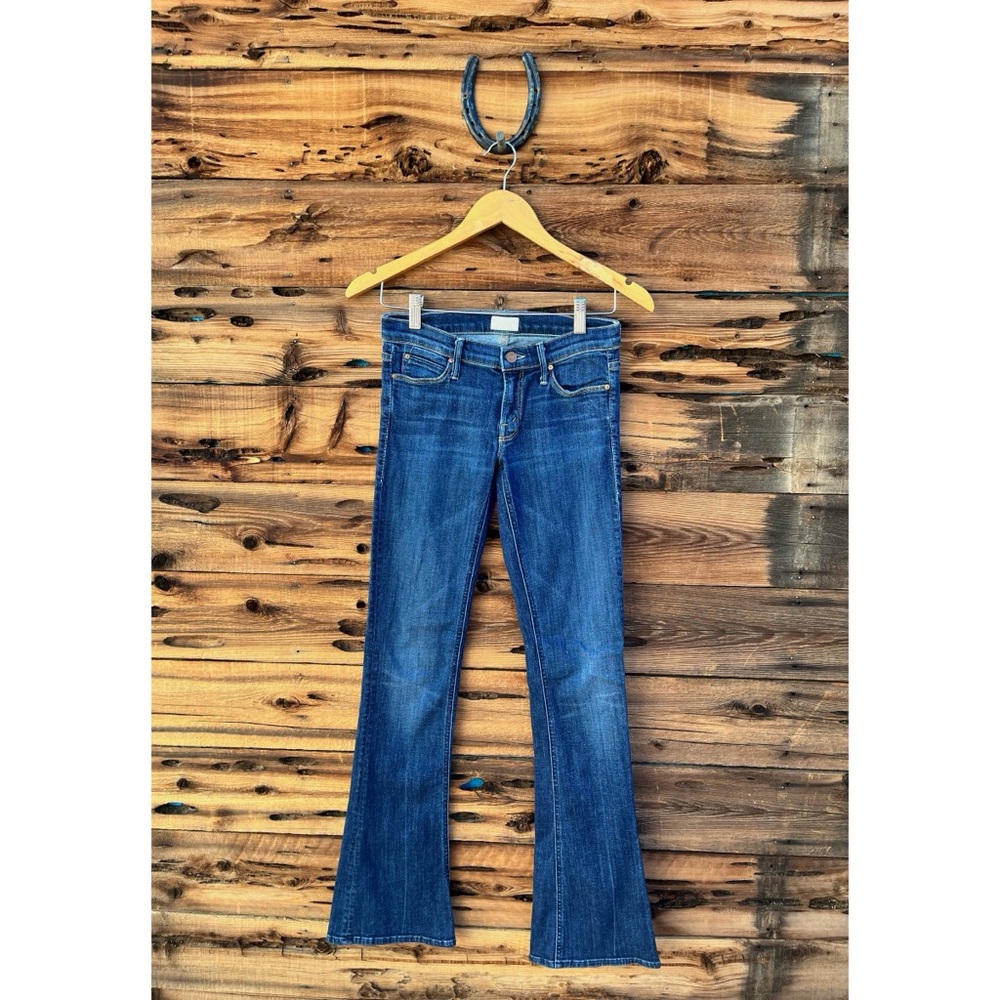 MOTHER Blue Flare Jeans